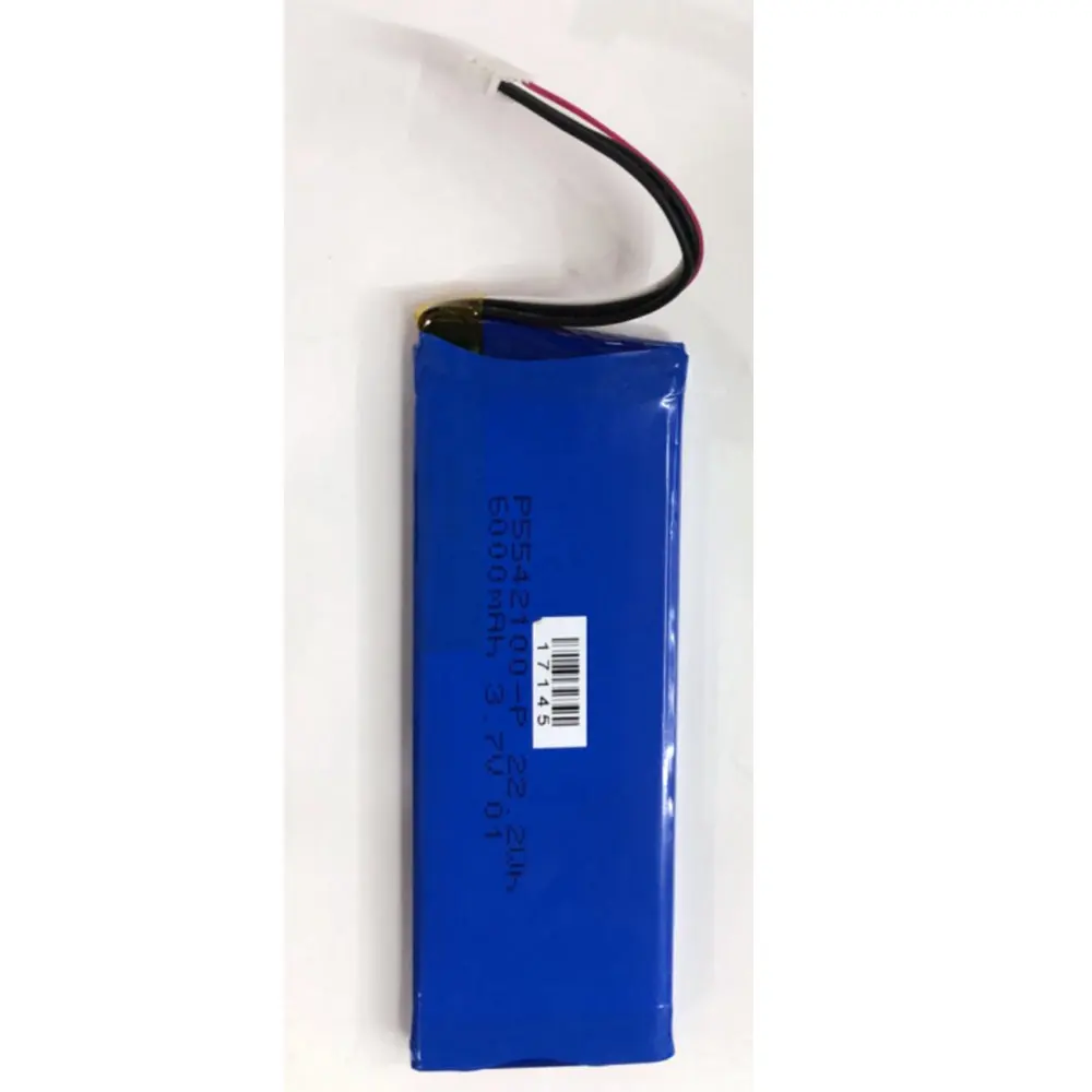 6000mah 3.7v 22.2wh battery for JBL 2017DJ1714 Pulse 3 P5542100-P batteries