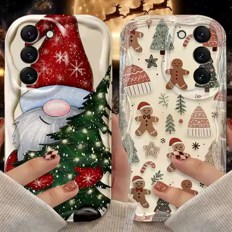 Santa Claus Case for Samsung Galaxy S25 S24 S23 S22 S21 Ultra Plus S20 FE A73 A72 A71 A56 A55 A54 5G A52 A52S A51 4G Back Cover