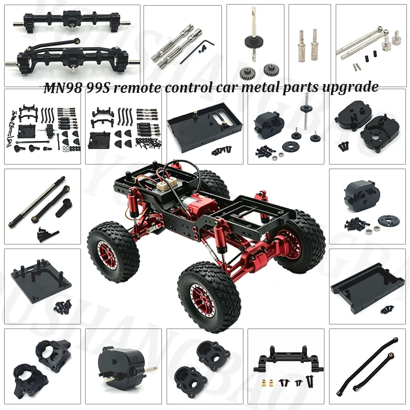 novos-acessorios-de-metal-para-veiculo-off-road-mn98-99s-1-12-compartimentos-dianteiros-e-traseiros-amortecedores-e-kits-resistentes-ao-desgaste