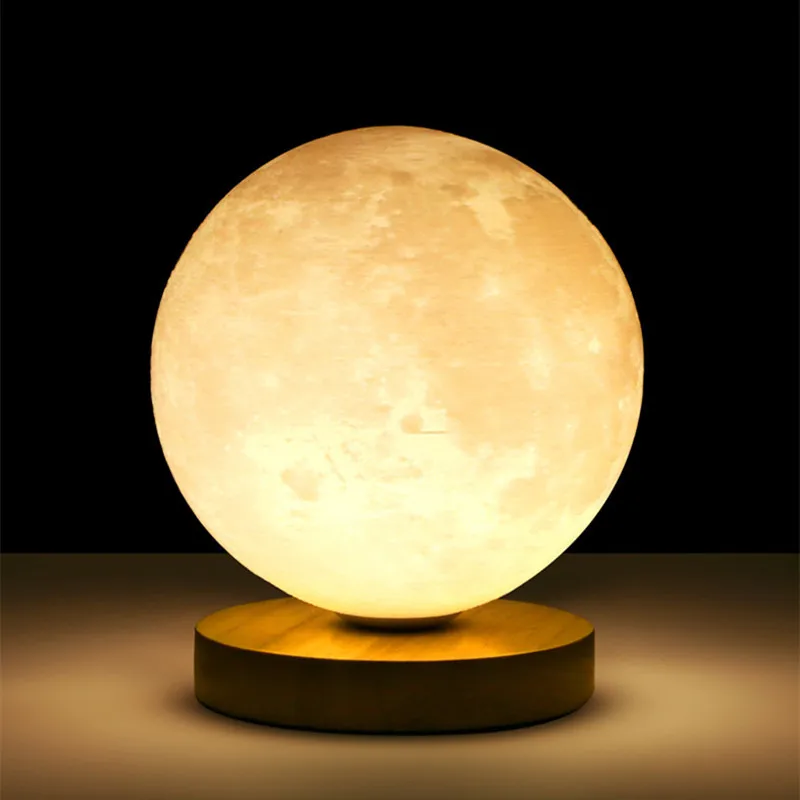 Moon Lamp AC90-260V G9 5W Bedroom Desk Lamp Warm Lighting Decoration Bedside Lamp Creative Sleep Ins Gift Atmosphere Night Lamp