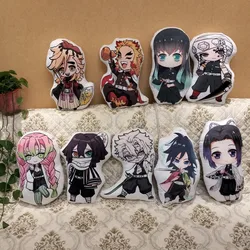 45cmDemon Slayer Kimetsu No Yaiba To the Hashira Training Tokitou Muichirou Kanroji Mitsuri Iguro Obanai Plush Pillow Figure Toy