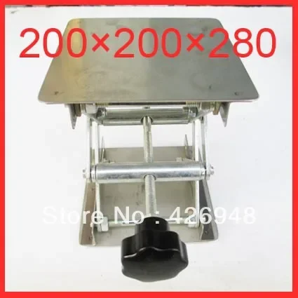 

Laboratory Equipment 200x200x280mm stainless steel lifting Platform lab Lift Table 8'' inch