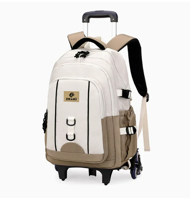 Travel Trolley Backpacks Carry on luggage Bag for boys School Rolling Backpack for Boys Children School Wheeled Backpack Boys