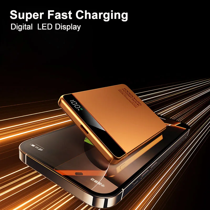 2026 NEW 10000mAh Power Bank Super Fast Charging PD20W Magnetic Qi Wireless Charger for Magsafe iPhone Samsung Xiaomi Power Bank view 4