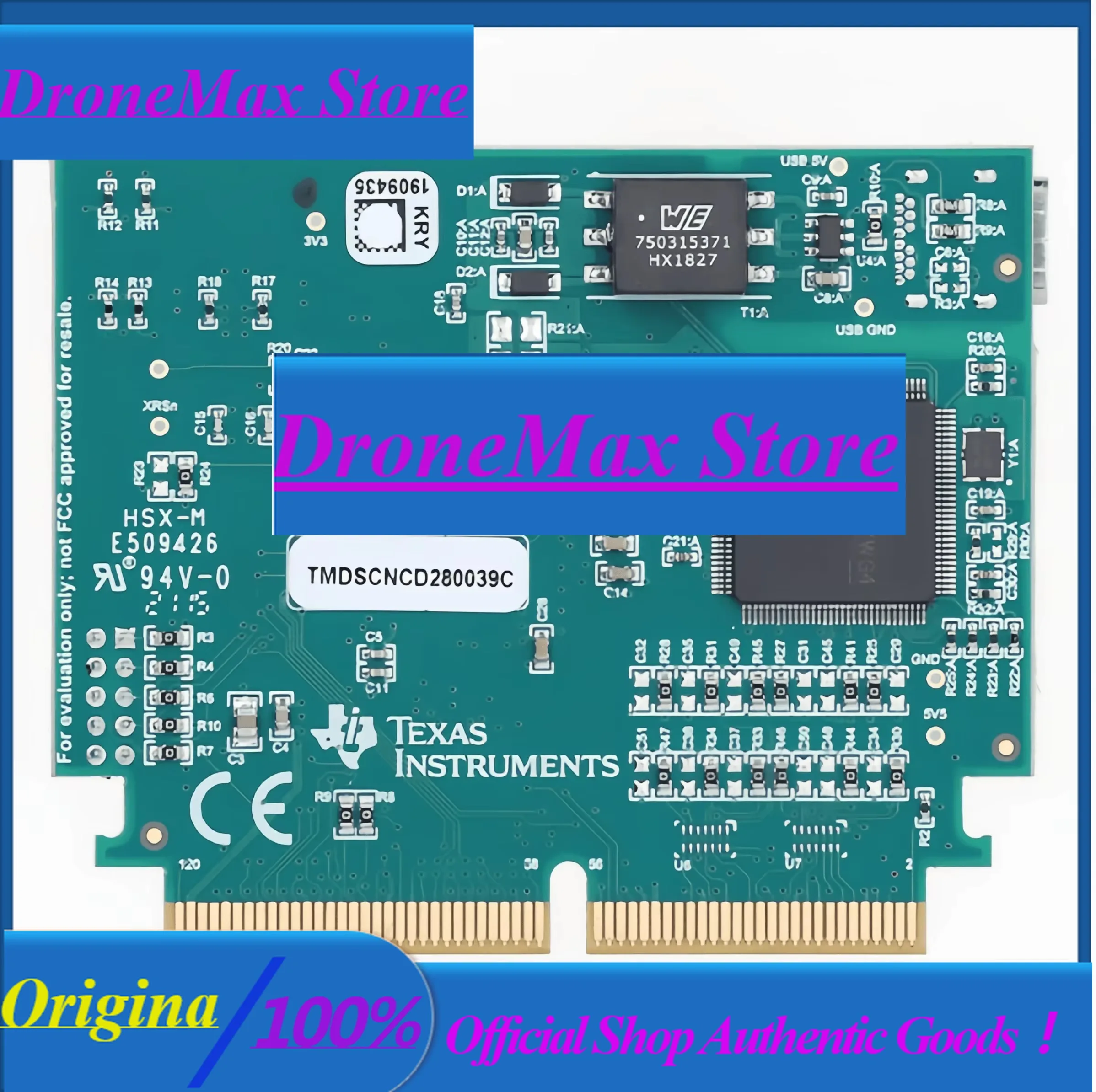 DroMaTMDSCNCD280039C C2000 TMS320F280039C Evaluation Module ControlCARD