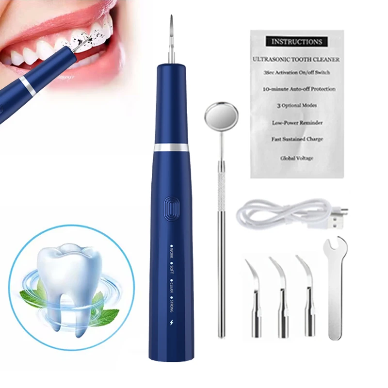 

Portable High Frequency Electric Teeth Cleaner Dental Stain Remover