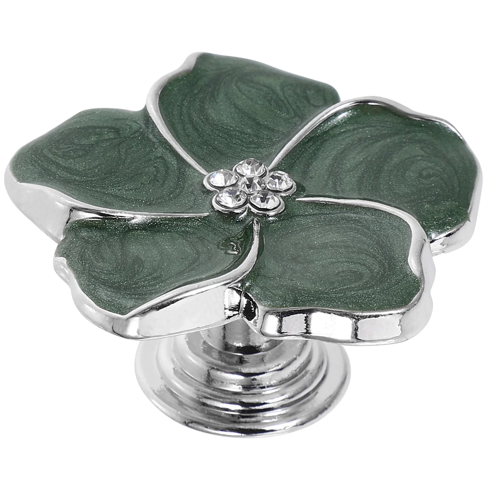 

Alloy Handle Drawer Knob Flower Knobs for Dresser Floral Zinc Elegant Pull Cute