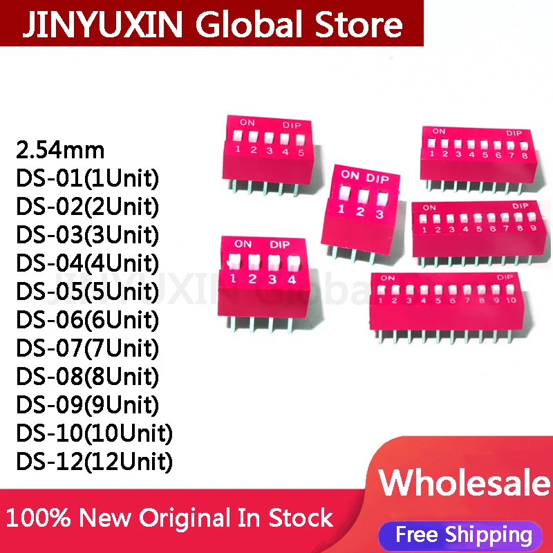 20Pcs 2.54Mm Red Di… - image