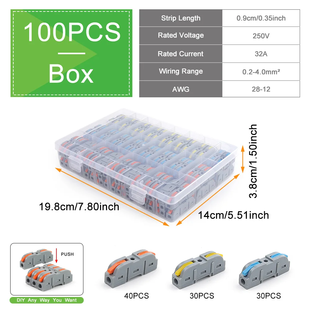 Variant: 100PCS Grey-OBLY