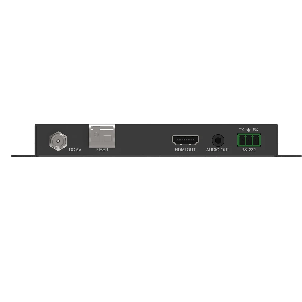 High Definition Multimedia Interface Fiber Extender 4k@60hz 4:4:4 2.0 1000m Distance IR EDID