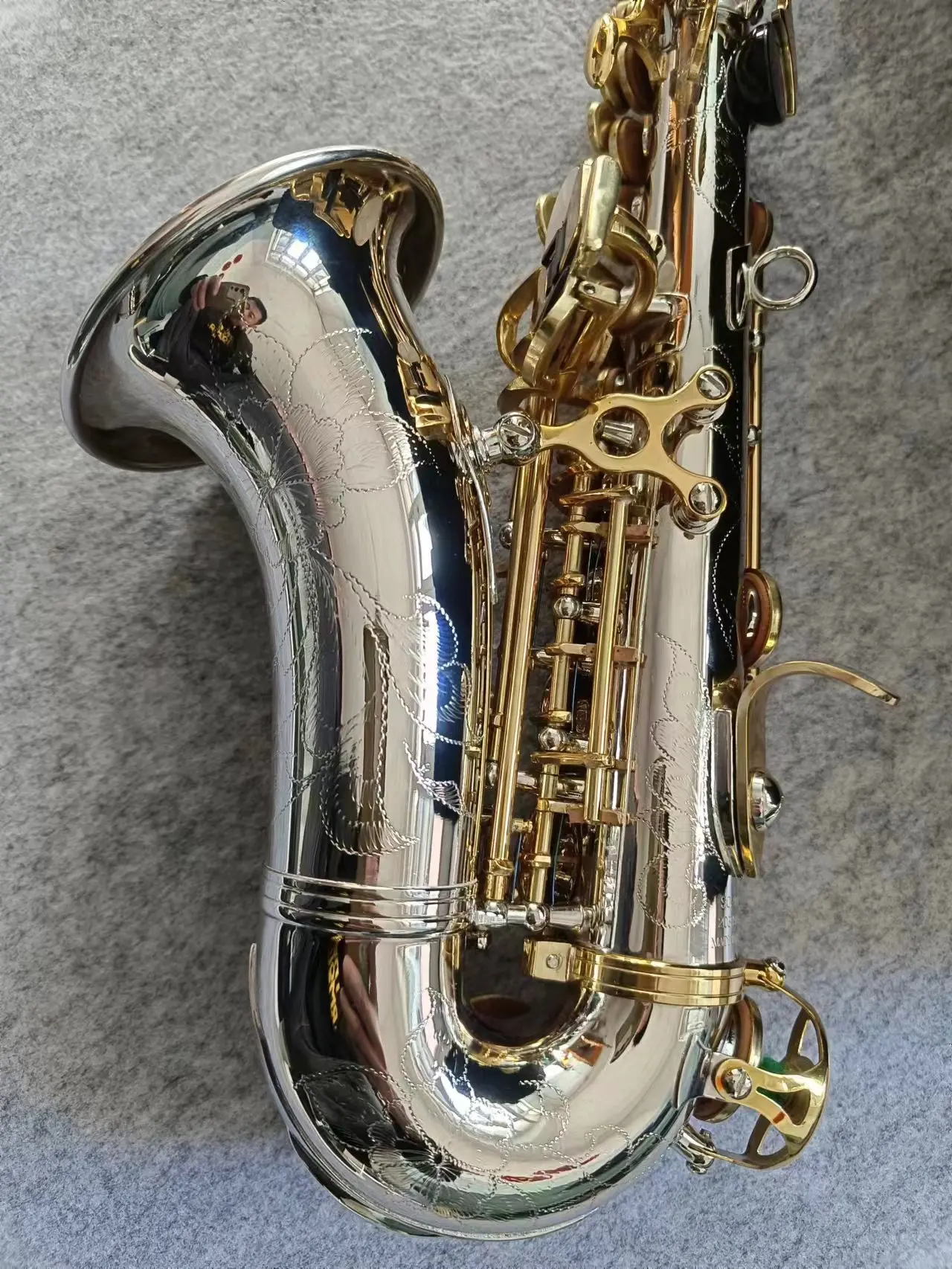 Japan Soprano Saxophone B(B)  SC-9937 Silvering Gold Key With Case Sax Soprano Mouthpiece Ligature Reeds Neck