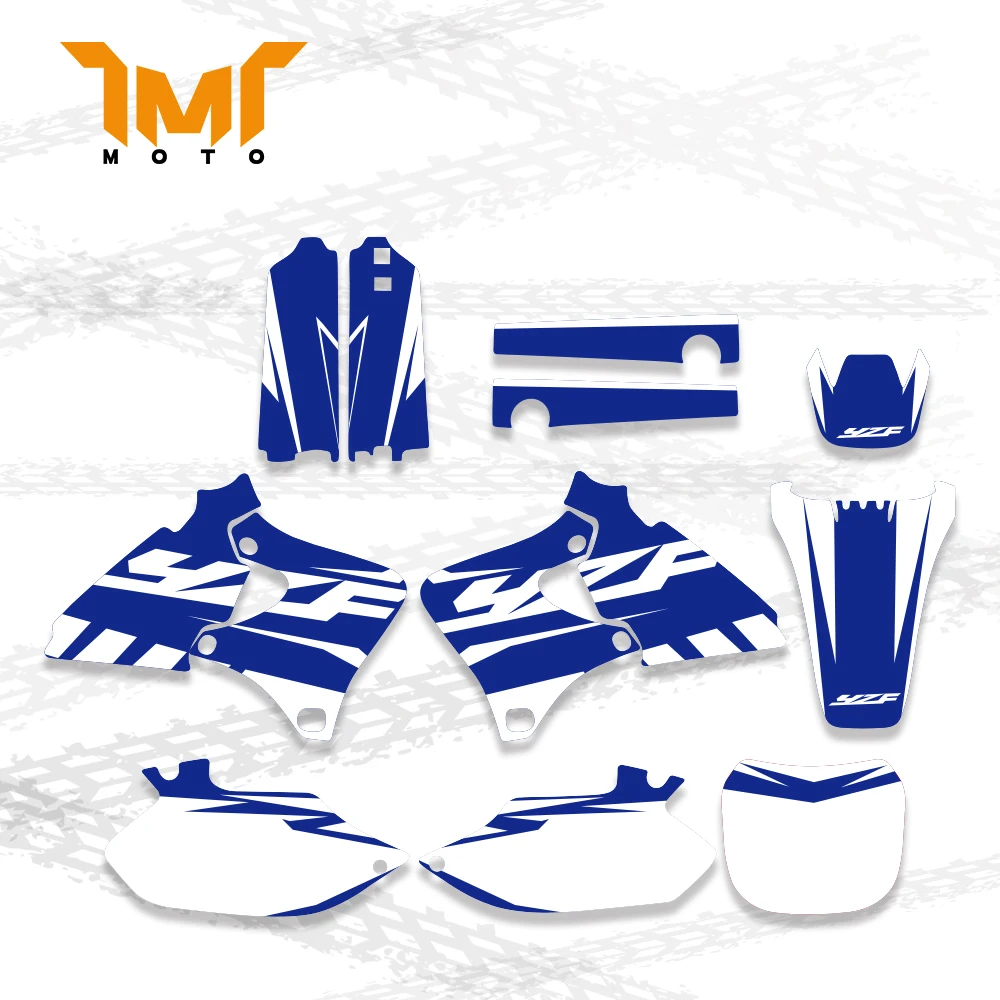 

TMT Graphics Background Decal Sticker Kit for Yamaha YZ250F YZ400F YZ426F YZF 250 400 426 F 1999-2002 YZ 250F 400F 426F