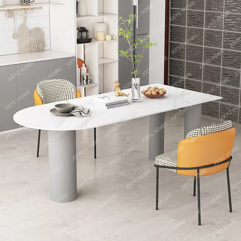 L Creative leisure negotiation table Small apartment household wall dining table and chair combination