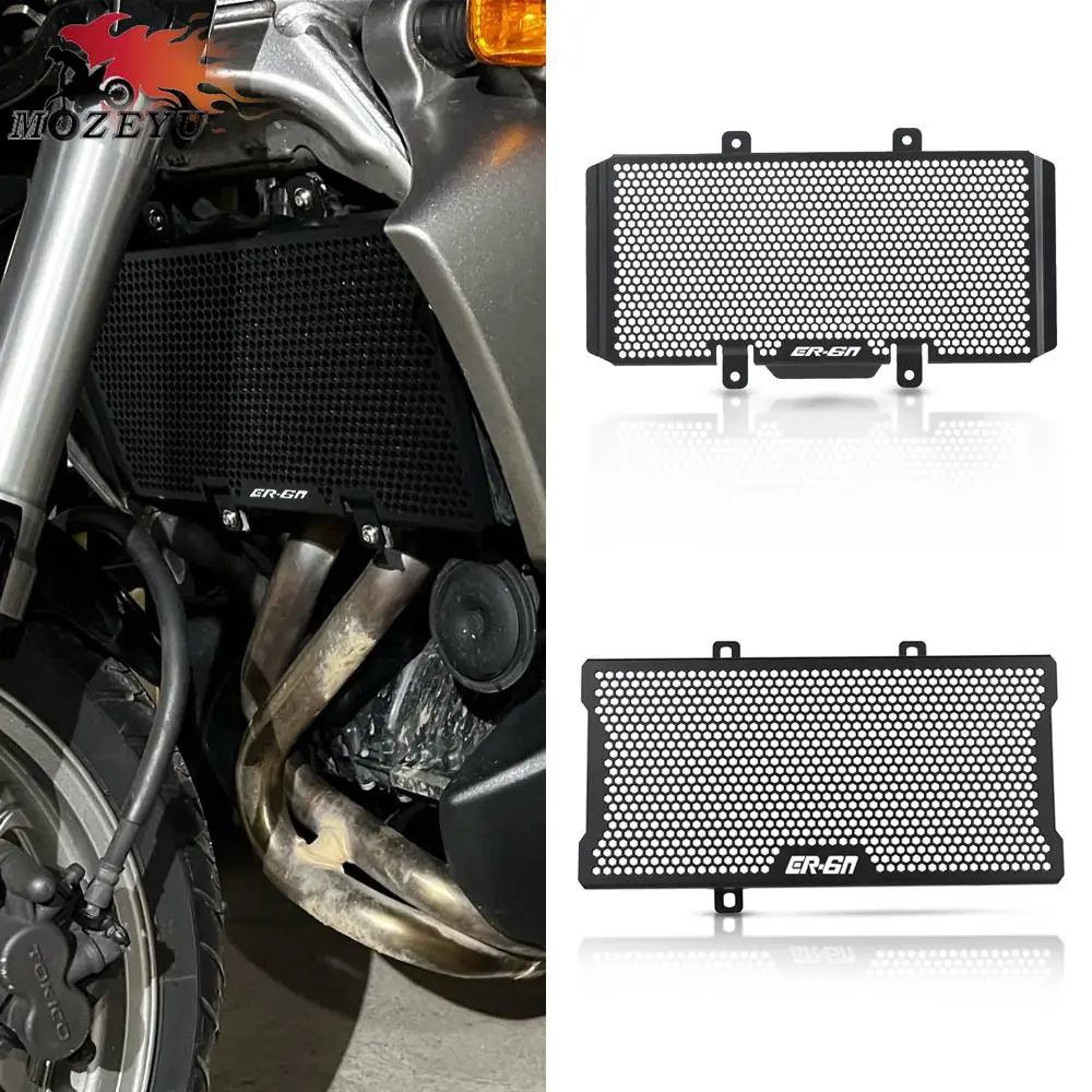 

Radiator Guard For Kawasaki ER6N ER-6N 2006 2007 2008 2009 2010 2011 2012 2013 2014 2015 2016 Radiator Grille Guard Cover
