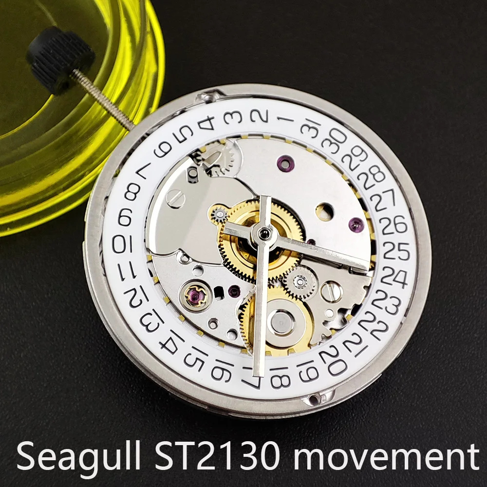 Watch accessories Seagull ST2130 Automatic Movement Silver Replacement For ETA 2824 Classic Silver 28 800VPH frequency