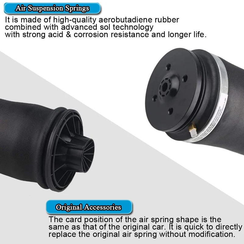 Air Suspension Springs For W220 ML500 GL450 W166 W205 W211 W212 W218 W213 W257 W222 W251 W638 W639 Shock Absorber Accessories