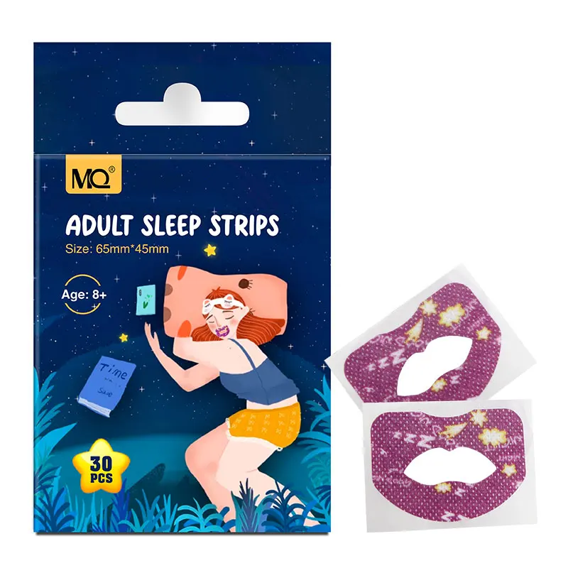 30-90Pcs Snore Nasal Lip Stickers Breathable Snore Nasal Lip Stickers Sleeping Nose Mouth Guard Snoring Stickers Beauty Health