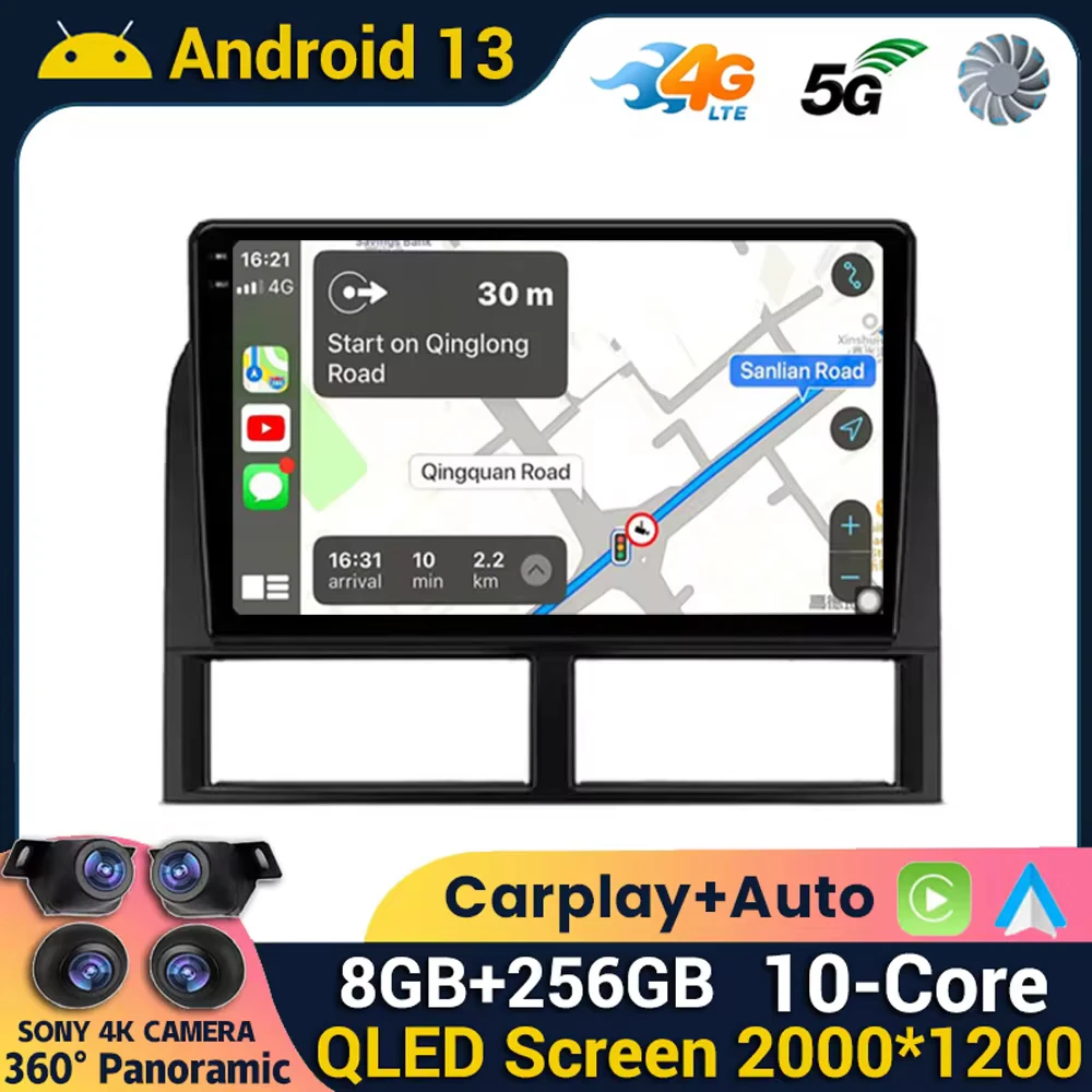 

Android 14 Carplay Auto 4G Car Autoradio Car Radio For Jeep Grand Cherokee II WJ 1998 1999 2000 2001 2002 2003 2004 Wifi Radio