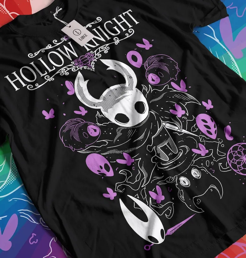 

Unisex Hollow Knight Gaming T-Shirt, Indie Shirt