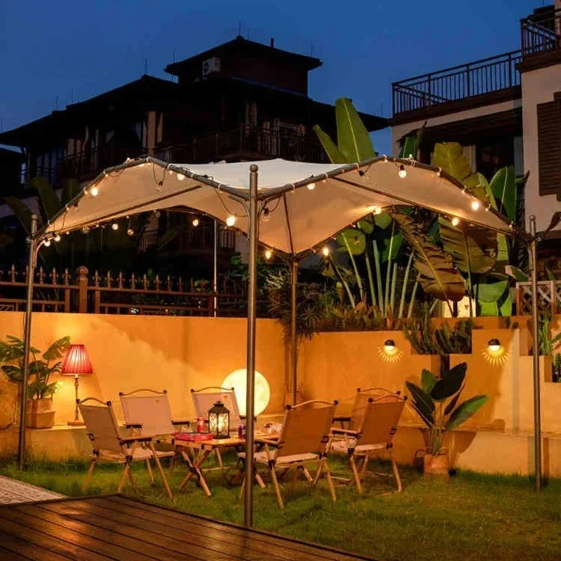 Outdoor Gazebos Terrace Awning Parking Shed Movable Awnings Garden Landscaping Pavilion Creative Courtyard Pergola N