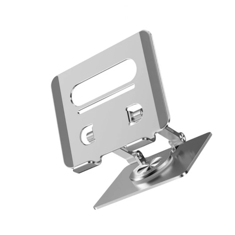 Алюминиевая настольная подставка, вращающаяся на 360 градусов регулируемая высота, держатель для планшета