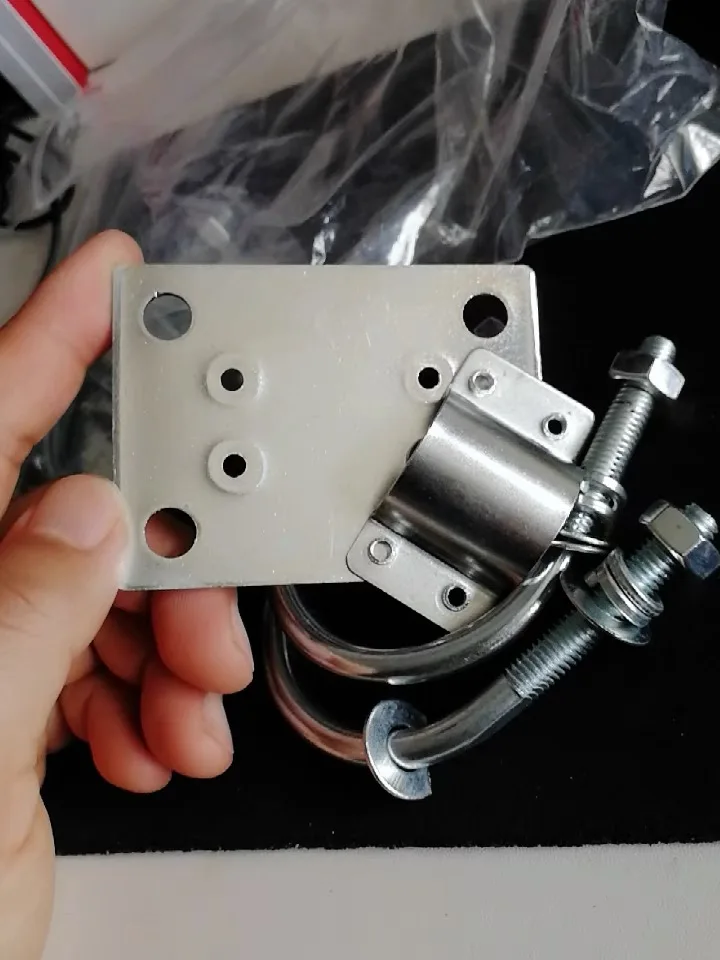 Omni Fiberglass Antenna Mount U Bolts Installation Clamp Holding Pole Fixation U Brackets for Diameter 20mm 25mm 32mm
