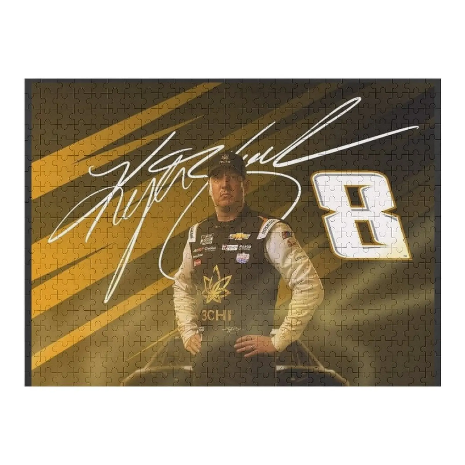 

kyle busch Jigsaw Puzzle Wood Name Personalized Gift Puzzle