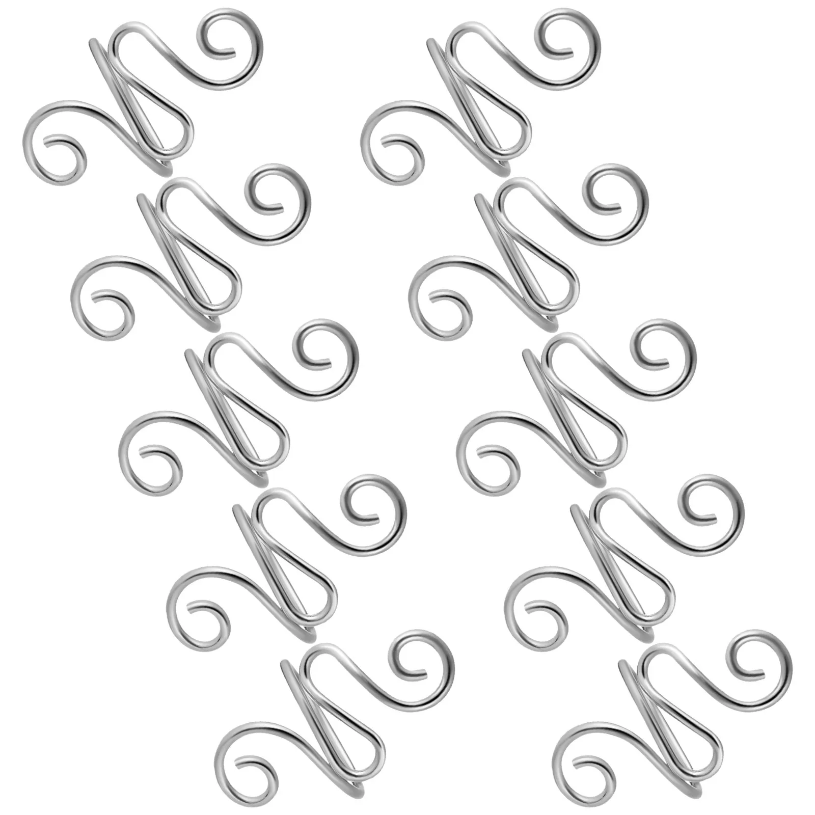 

Набор из 10 регулируемых колец для вязания крючком: комфортное управление нитью, удобство для рук, современное вязание