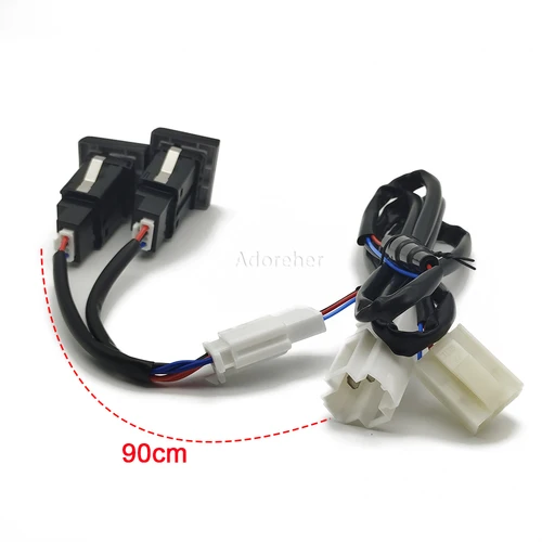 Imagen 2 del producto Puerto PD tipo C Dual para coche QC3.0 interfaz USB enchufe cargador de teléfono adaptador de corriente para VW Amarok 2011-2018 Accesorios