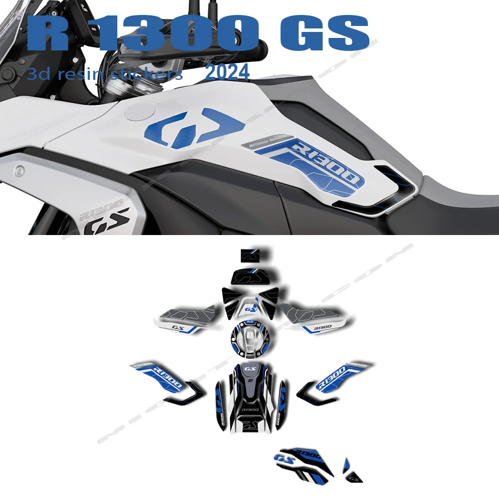 

R1300GS Accessories 3D Epoxy Resin Complete Sticker Kit for R 1300 GS GS 1300 2024