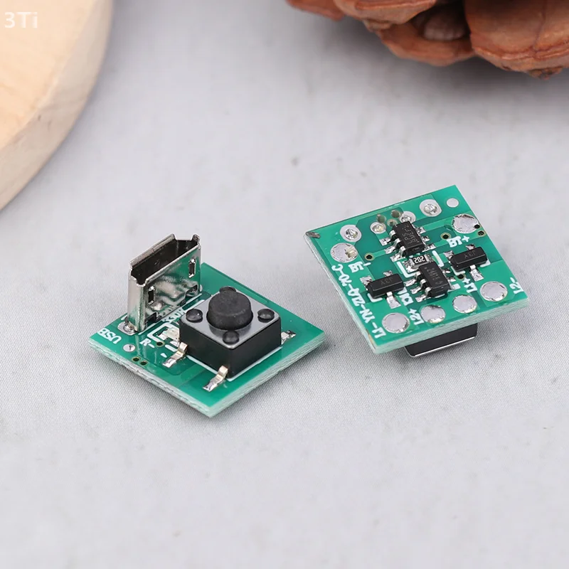 Strong Light ไฟฉายอุปกรณ์เสริม Android ชาร์จพอร์ตฟังก์ชั่นสวิทช์สัมผัส DIY โมดูลบอร์ด 2 ชุด LED ใช้