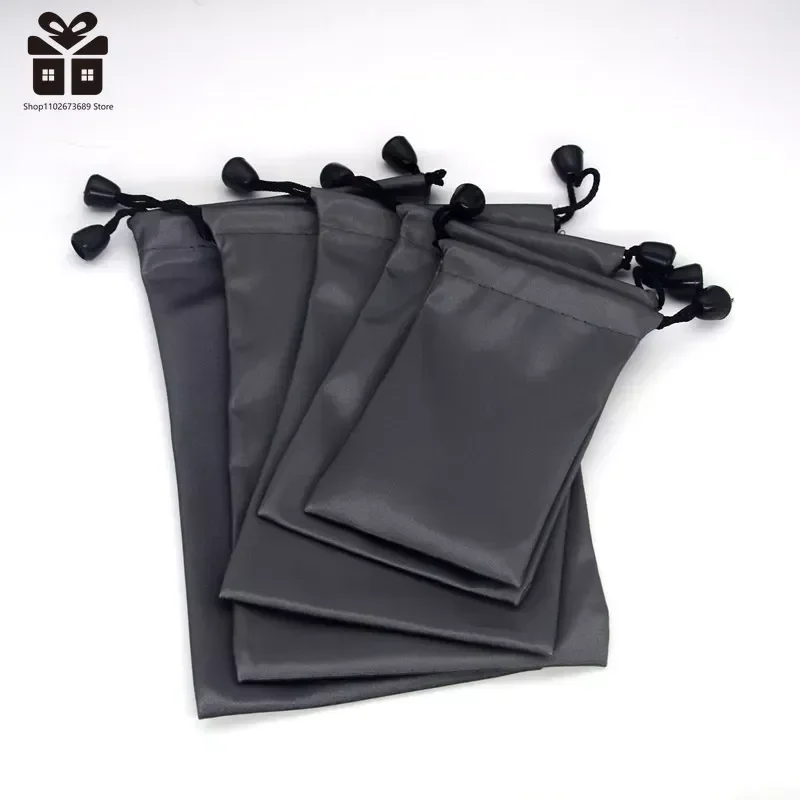 High Quality Waterproof Dustproof Headset Data Cable Pouch Drawstring Package Storage Bag Carry Bag Cloth Dust Pouches