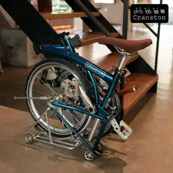 R9 Max Night Blue Triple Fold Double C Brake 53T Crankset 16 Inch Wheel 9-speed Foldable Bicycle Cr-Mo Frame Mini Folding Bike