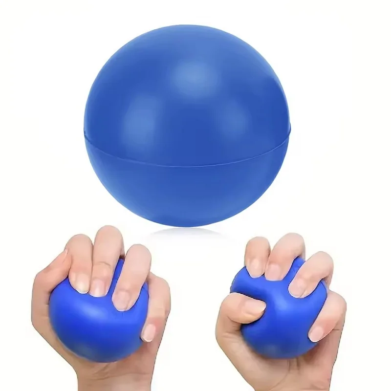 

A Professional Rehabilitation Training Grip Ball Elastic PU Finger Strengthening Exerciser for Hand Muscle Recovery Gym Home Use