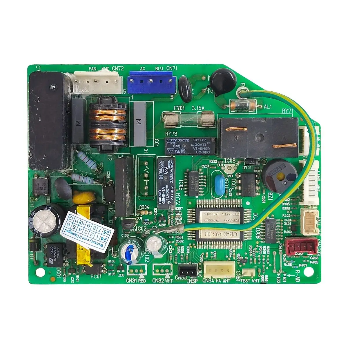 Используется для компьютерной платы кондиционера SANYO, плата POW-KR3GJH 1FA4B1B 073700 -1 детали кондиционера