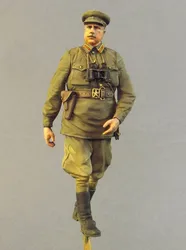 1:35 Scale Die Cast Resin Figure Model Assembly Kit Soviet Officers Set Unpainted Free Shipping (1 Person)