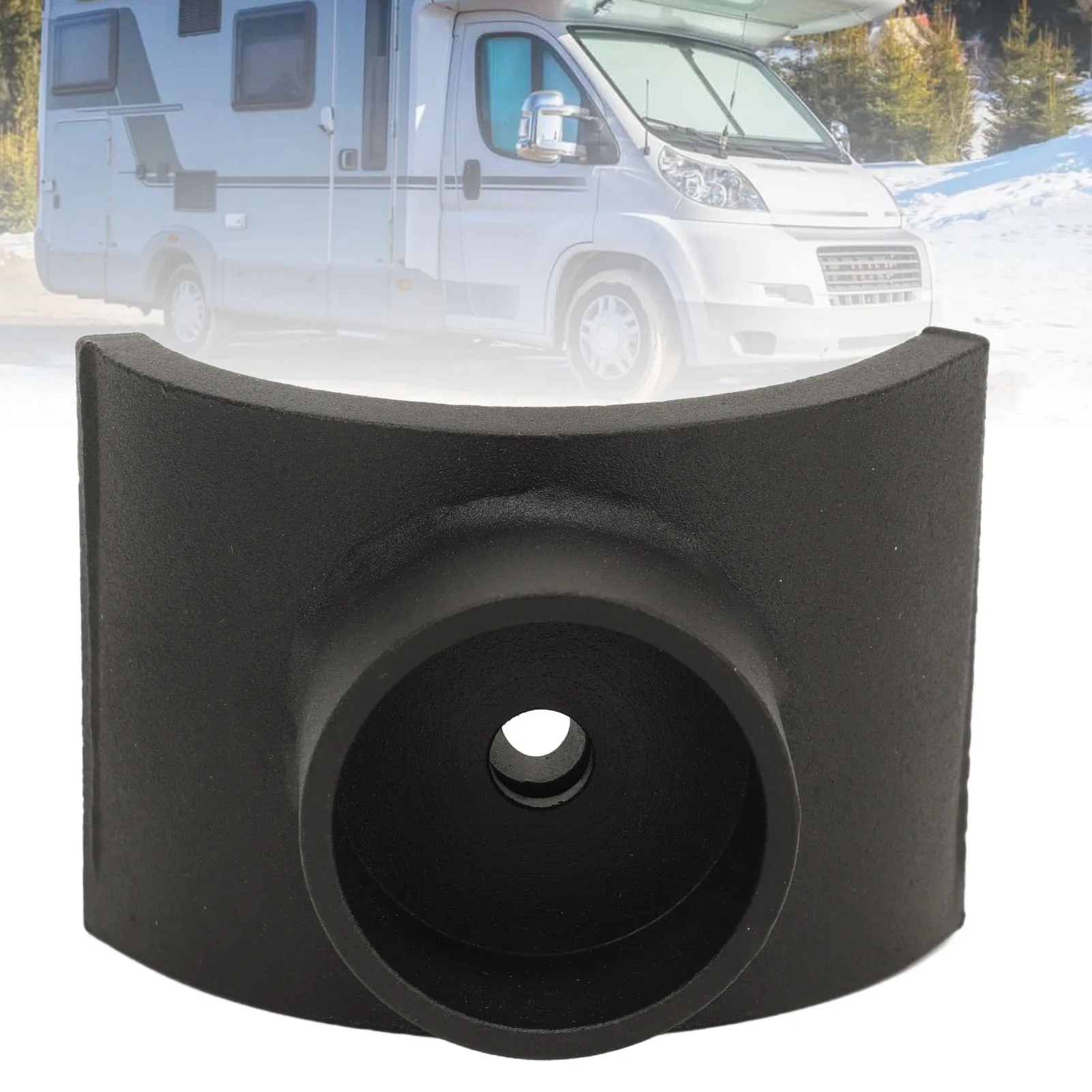 

12 Ton Bottle Jack Axle Adapter Perfect Fit Bottle Jack Axle Lifting Saddle Easy To Operate High Strength Iron for 3in Tube