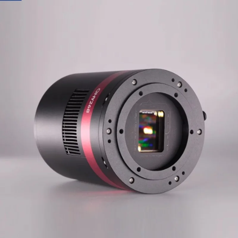 QHY268M Astronomical Camera QHYCCD 268m 268c cooled CMOS black and white monochrome deep space photography zero glow backlight