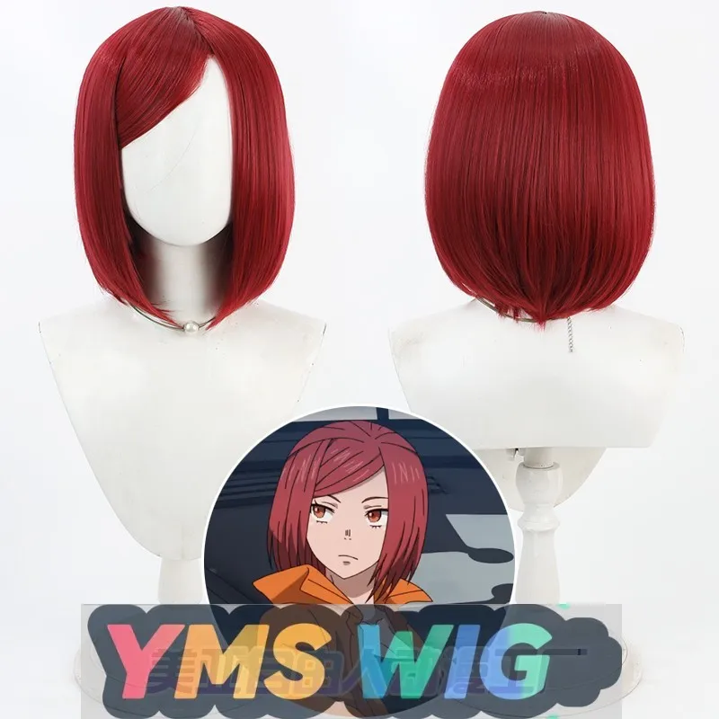 

[YMS WIG] Парик для косплея «Fire Force Lisa», способность третьего поколения, стрижка боб,