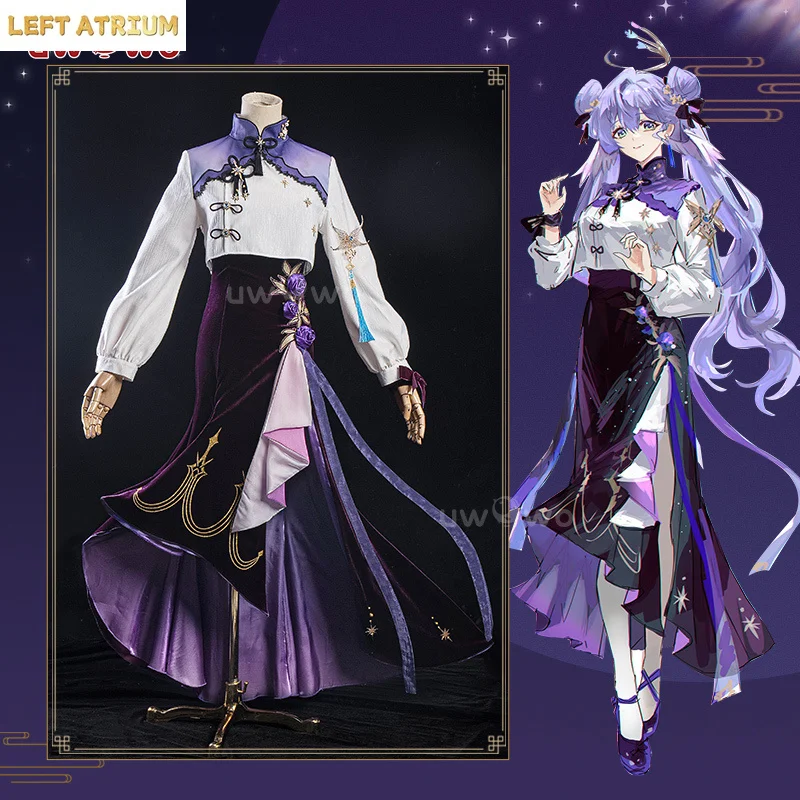 

IN STOCK UWOWO Robin Cosplay Game Honkai Star Rail Robin Chinese Style Dress Cosplay Costume Halloween Role Play Outfits
