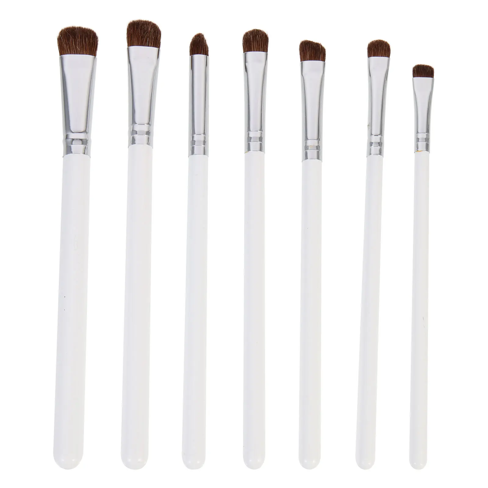 7-delige oogschaduwborstelset Oogborstels Make-up gereedschap Draagbare mengborstelset Make-up cosmetica Cosmetica