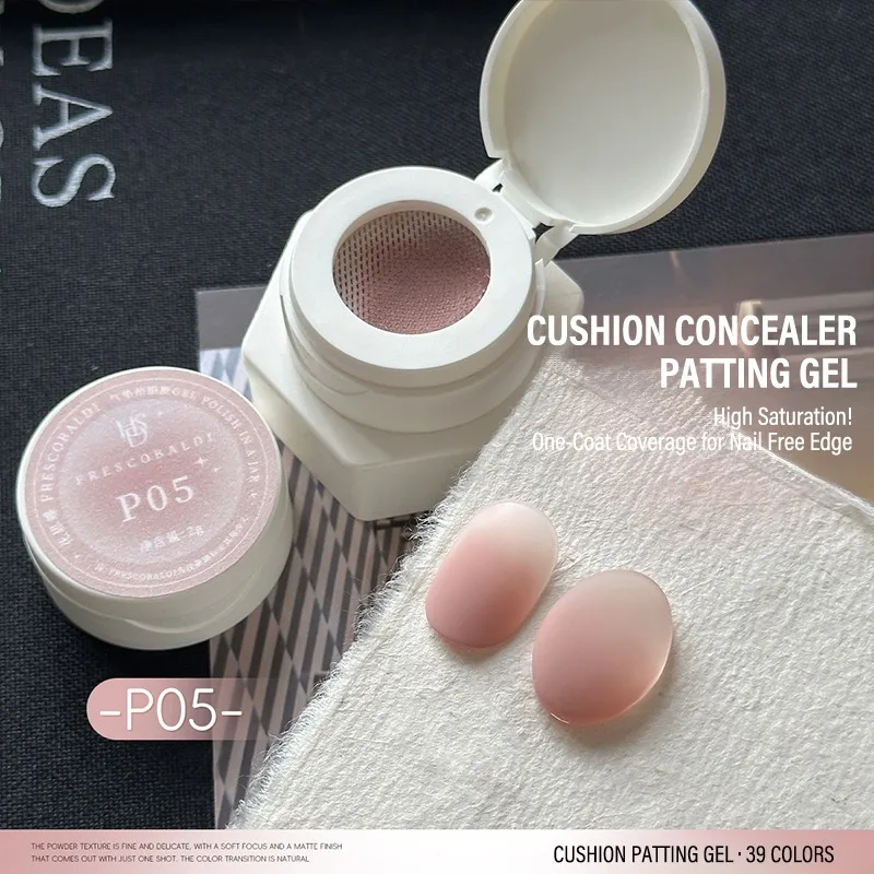 Air Cushion Patting Gel, Hochpigmentiertes Blush Gradient Ombre Nagelkunst-Gel, Kein Abwischen Nötig, UV-LED Transfer-Lack zum Einweichen – Detail 8