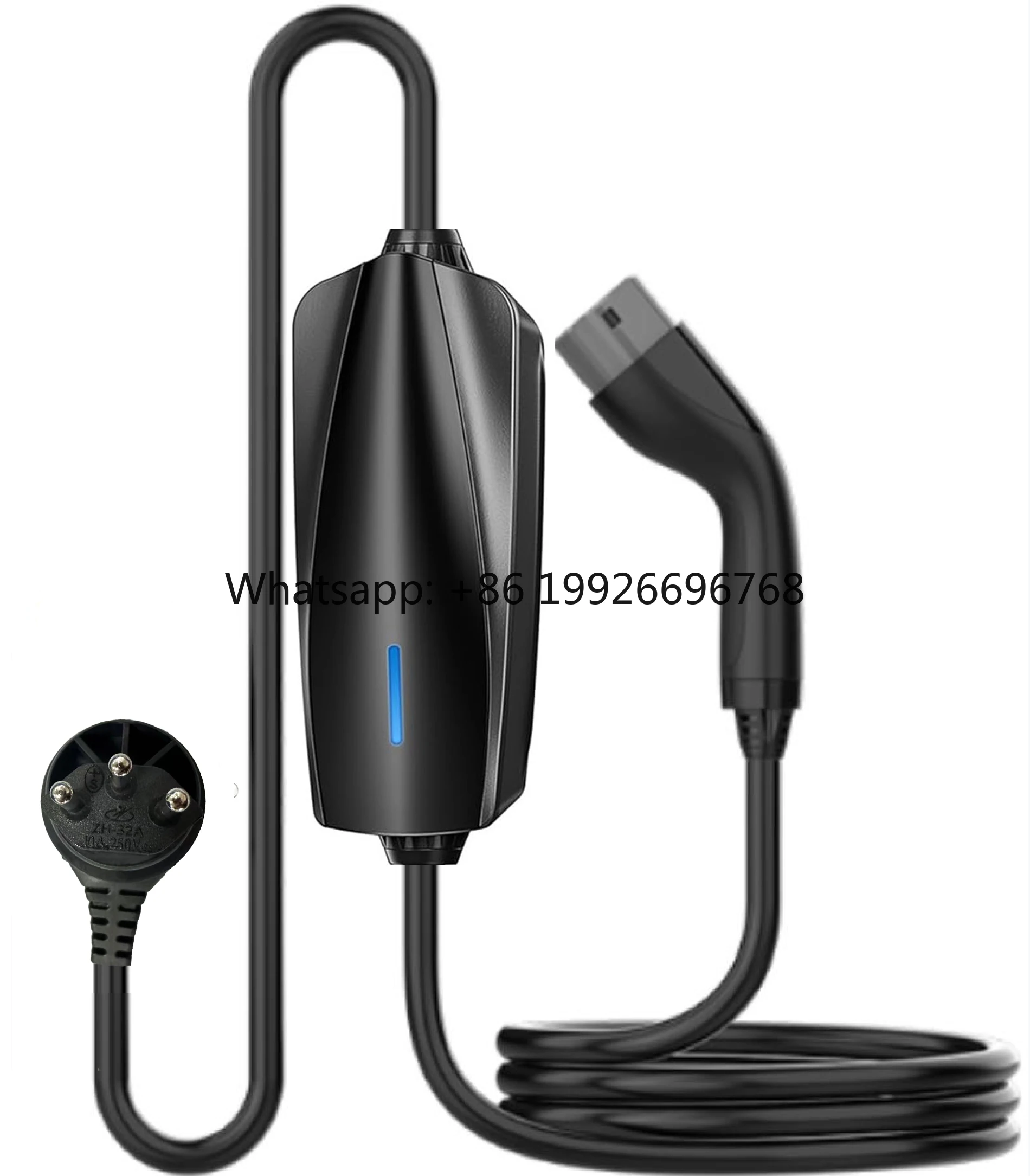 

European 62196 Ev Charger Type 2 3.5kw Wifi Portable Evse Charger with Brazilian Plug