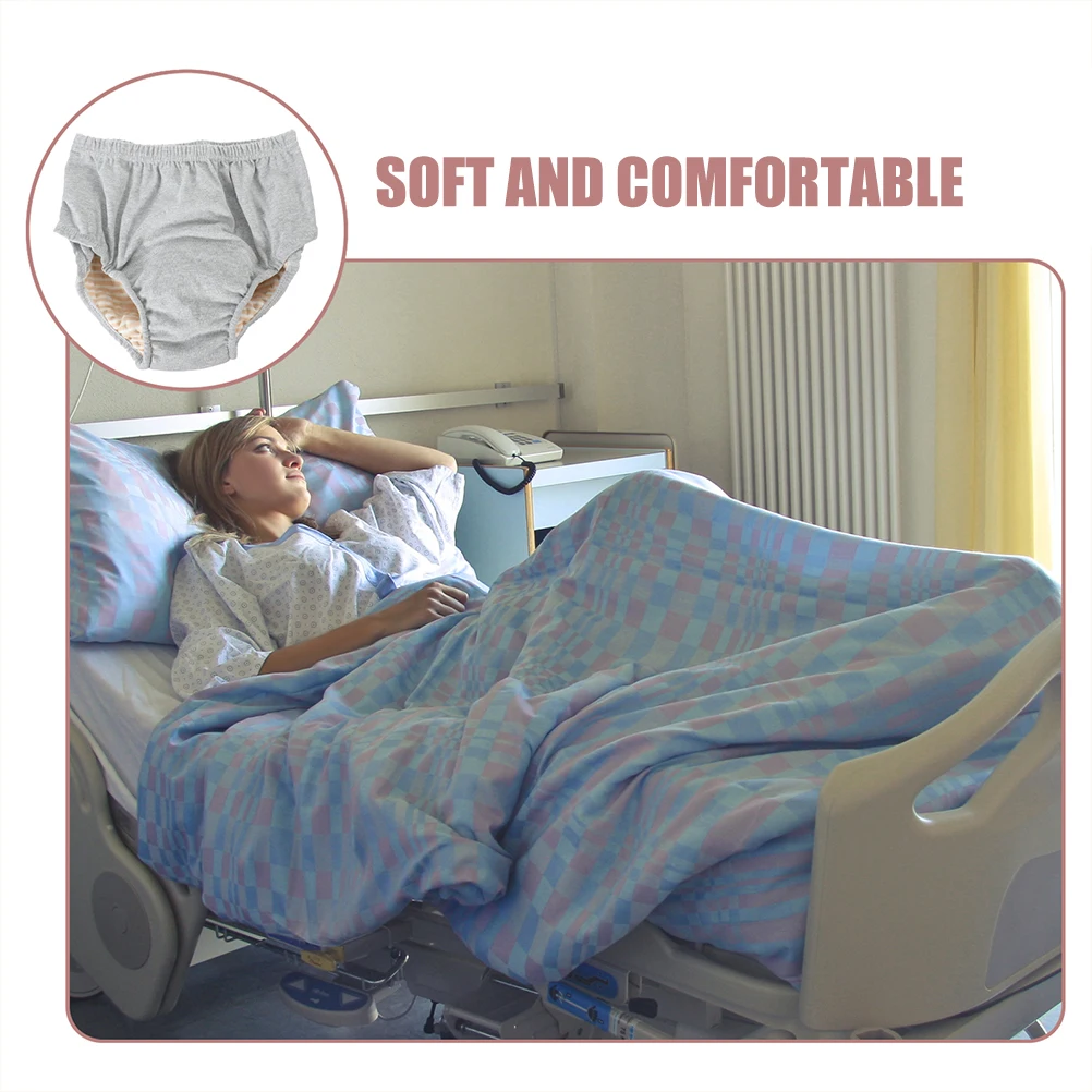 

2 Pcs Leak-proof Diaper Diapers for Men Adult Briefs Elderly Women Incontinence