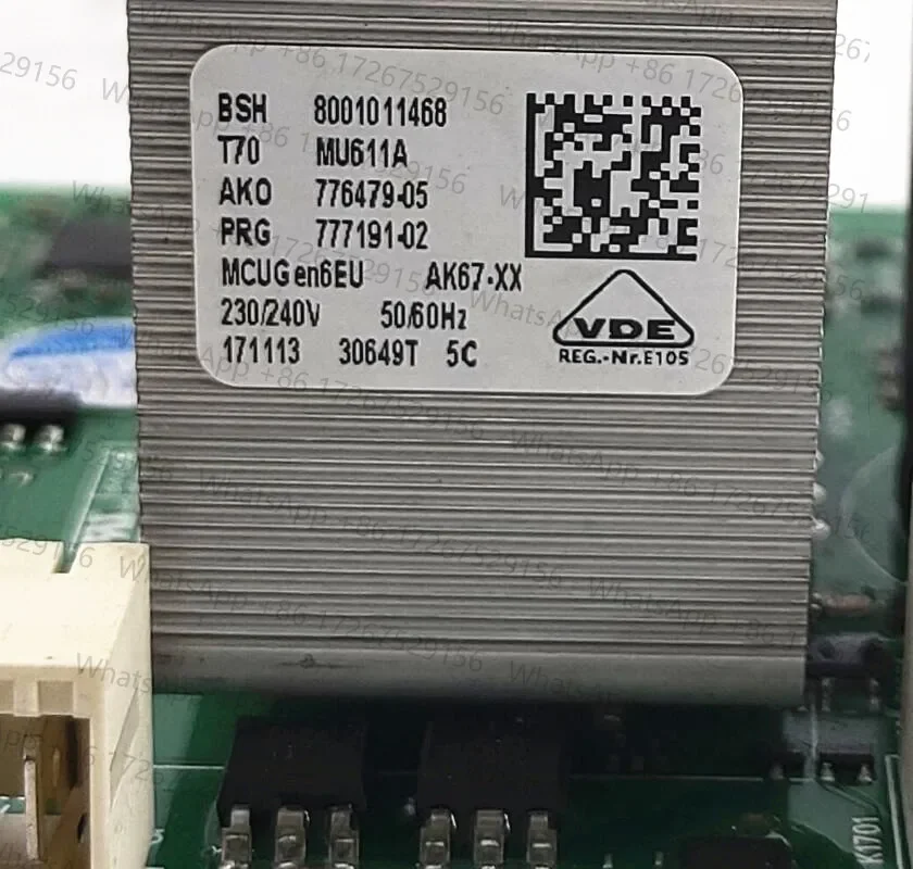 TuyaWashing Machine اللوحة الأم لوحة الكمبيوتر IQ300 IQ500 IQ700 8001011468 776479-05 777191-02 غسالة PartAlexa Googl