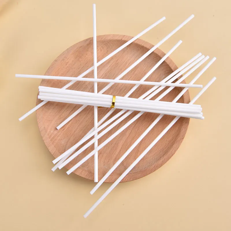 10Pcs 3Mm Reed Diffuser Vervanging Stok Diy Handgemaakte Interieur Extra Dikke Rotan Riet Olie Diffuser Refill Sticks
