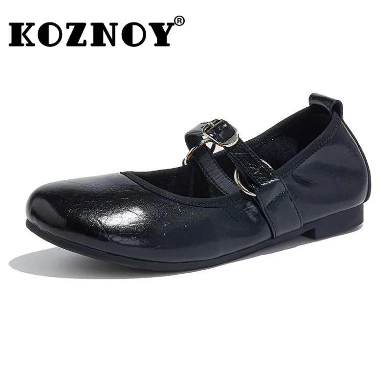 

Koznoy/женские резиновые летние туфли-лодочки из овчины на танкетке 1,5 см, модные туфли-лодочки на плоской подошве, сандалии Мэри Джейн