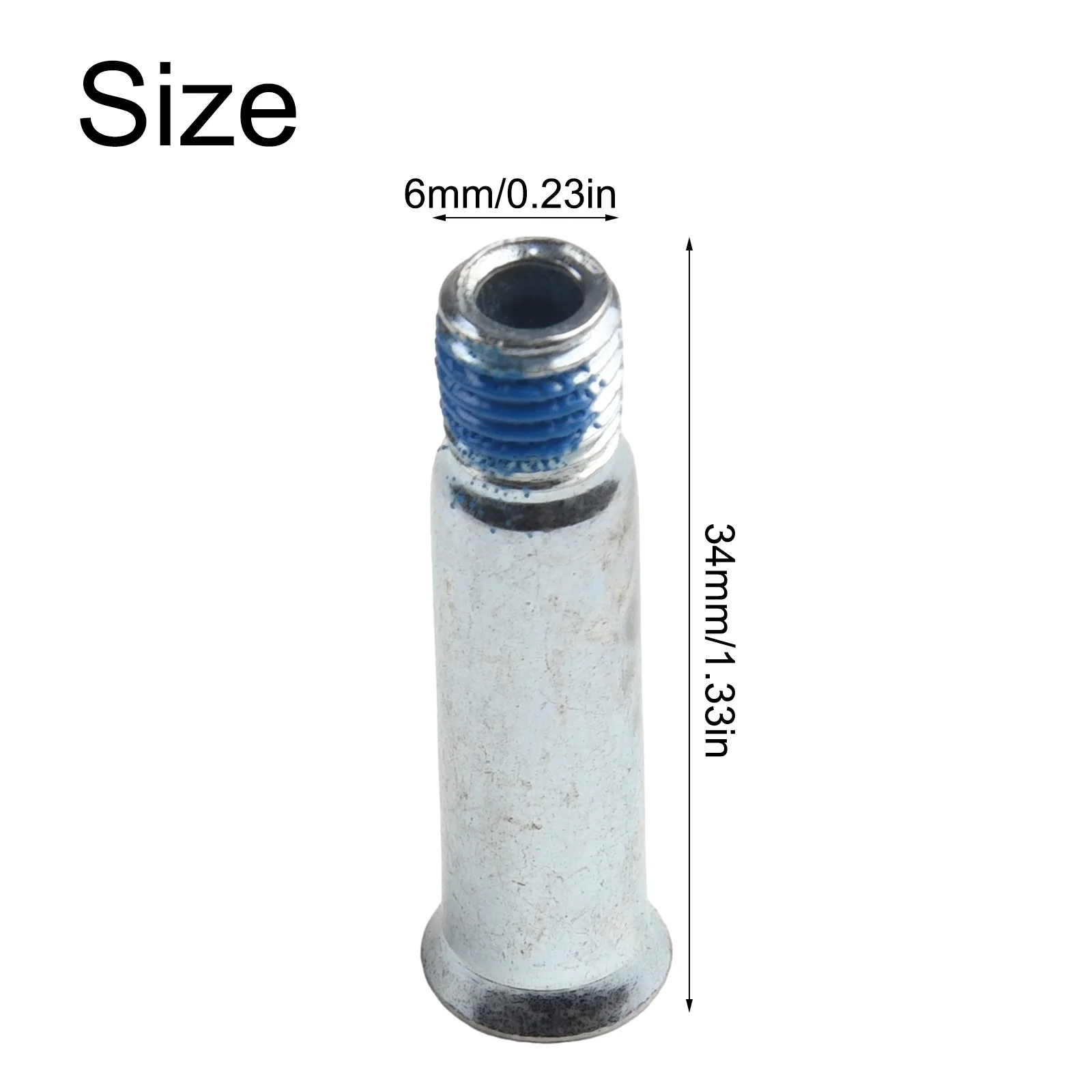 High Quality Roller Skate Axles Screw 6*34mm/6*38mm About 7g/pc Abrasion Resistant Heavy Duty Inline Metal Portable