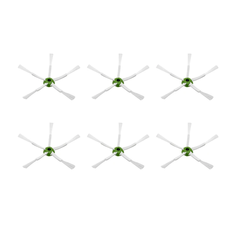 6 pezzi di ricambio per spazzole laterali accessori per Irobot Roomba I3/I3 +/I4/I7/I7 +/E5/E6/E7 accessori per pezzi di ricambio per aspirapolvere Robot