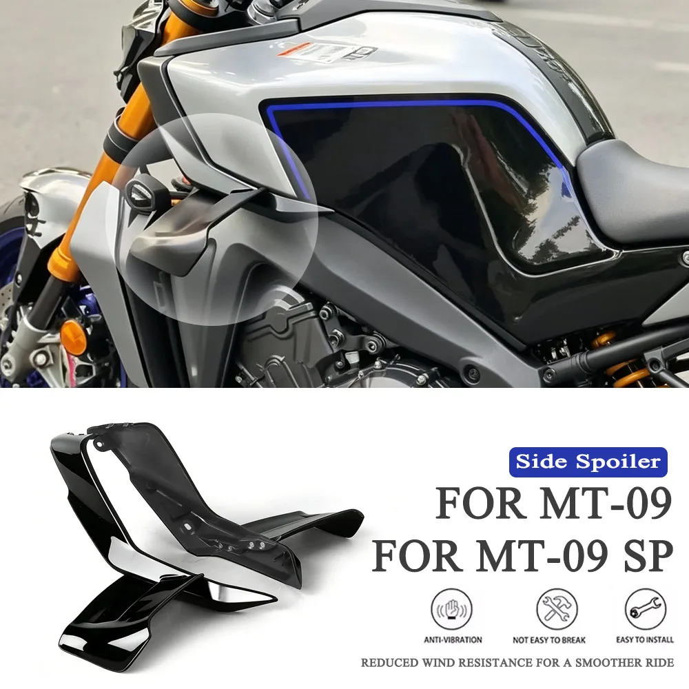

MT09 SP Side Wings Side Fairings Side Spoilers Motorcycle Spoilers Aerodynamic Wingles New For Yamaha MT-09 MT 09 SP 2024-2026
